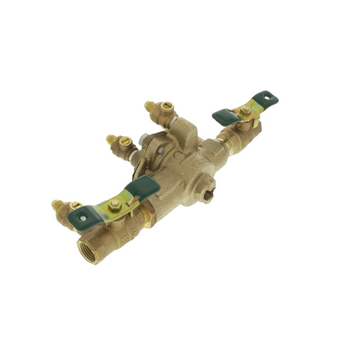360-degree view of 1/2" Bronze RPZ (009QT)