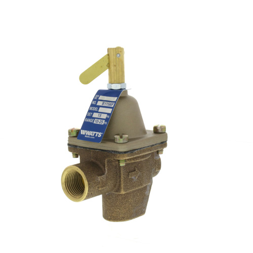 360-degree view of B1156F 1/2" Bronze High Capacity Feed Water Pressure Regulator