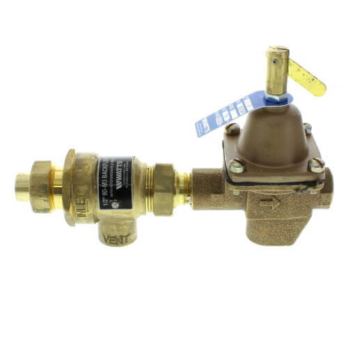 360-degree view of B911S, 1/2" Bronze Combination Fill Valve & Backflow Preventer (Sweat x NPT)