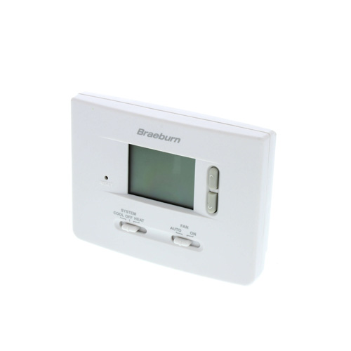 360-degree view of Single-Stage Dual Powered Thermostat