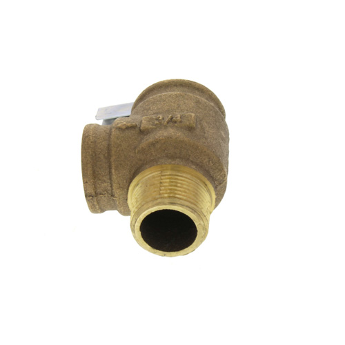 360-degree view of 3/4" MNPT x 3/4 FNPT RVW40 535,000 BTU Bronze Relief Valve (30 psi)
