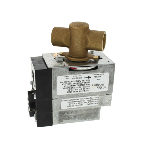 360-degree view of 3/4" Sweat Zone Valve (Two Wire)