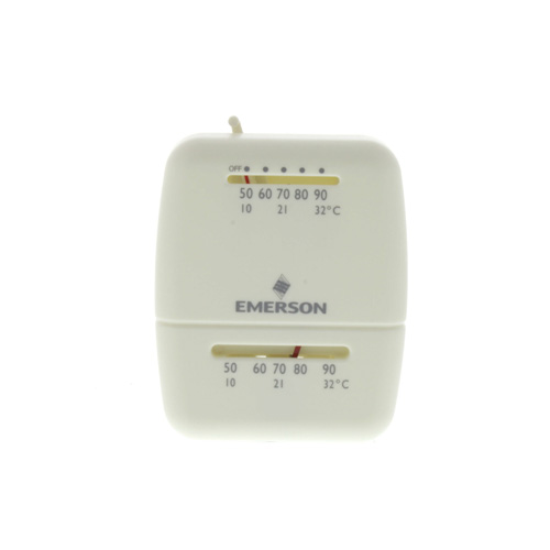 360-degree view of Single-Stage Snap-Action Low voltage room thermostat (with wall mount)