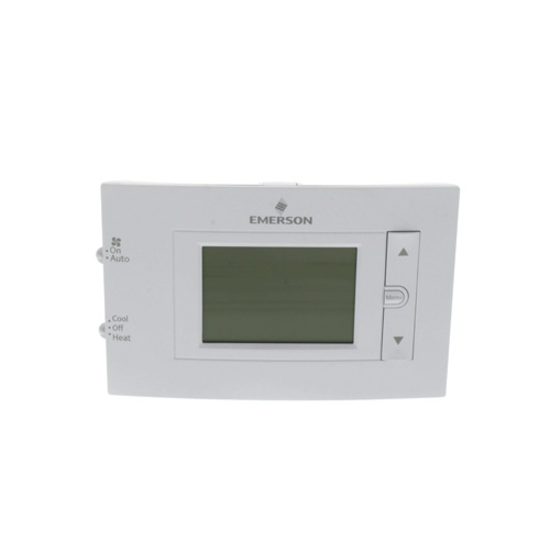 360-degree view of 4.5" Display Conventional Non-Programmable Thermostat 1 Heat/1 Cool