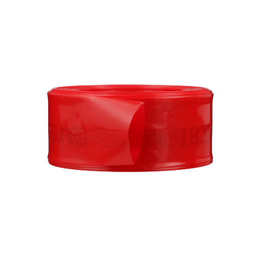 360-degree view of 200' Pipe Guard (Red)