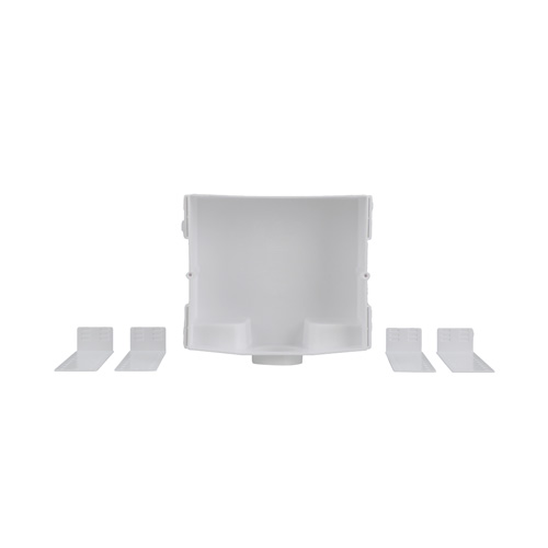 360-degree view of Sure-Vent Wall Box with Metal Grille Faceplate