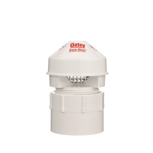 360-degree view of 6 DFU Sure-Vent Air Admittance Valve w/ 1-1/2" PVC Schedule 40 Adapter