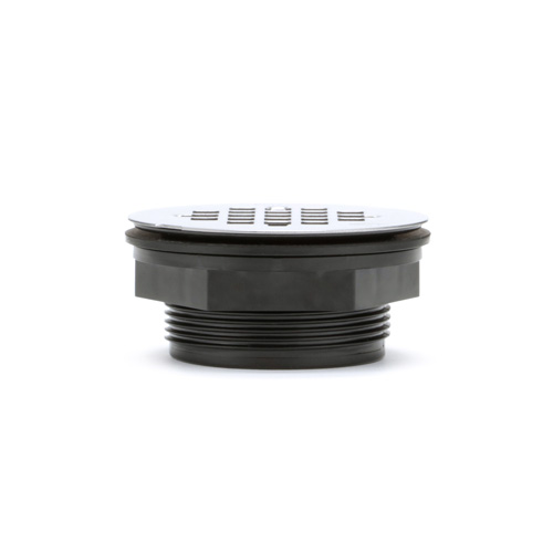 360-degree view of 2" ABS No-Calk Shower Drain with Stainless Steel Strainer