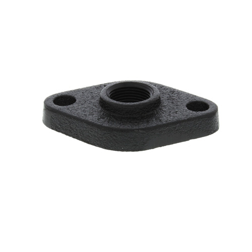 360-degree view of 3/4" GF 15/26 Iron Pump Flange Pair (NPT)
