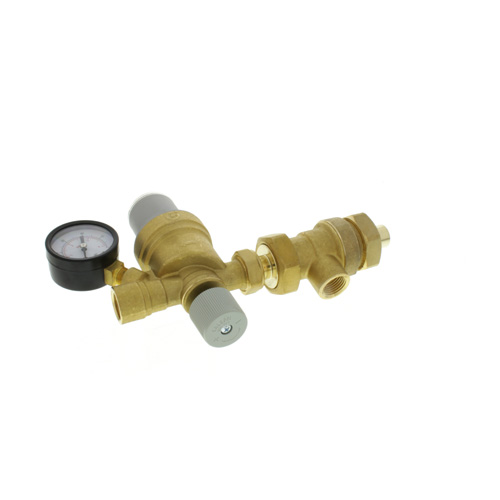 360-degree view of 1/2" 573 Backflow Preventer & AutoFill Combination w/ Pressure Gauge (Sweat x NPT)