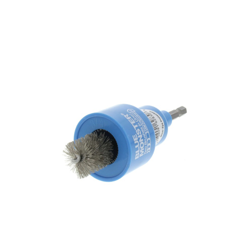360-degree view of Power Deuce Copper Fitting Brush Tool Pack with Quik-Change Chuck Adaptor (1/2", 3/4", 1" Sizes)