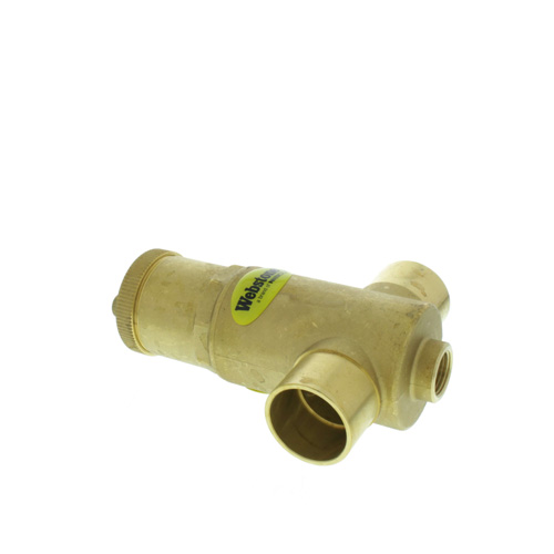 360-degree view of 1-1/4" Air Separator (Sweat)