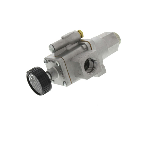 360-degree view of 1/2" X 1/2" Gas Safety Valve, Straight Through With Plugged Rear Inlet
