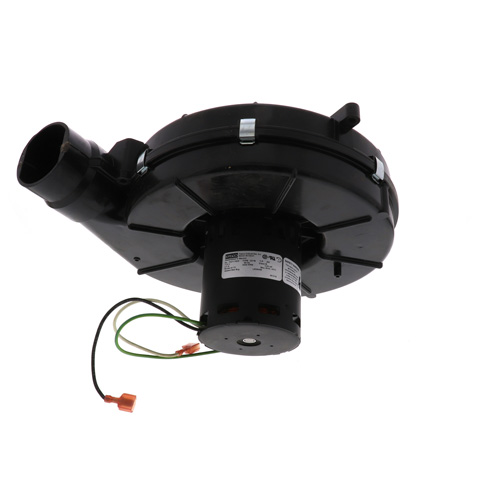 360-degree view of 3400 RPM Intercity Inducer Blower Motor (115V)