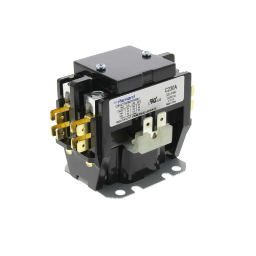 360-degree view of 2 Pole Contactor (24V, 30 Amp)