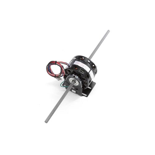 360-degree view of 5" 3-Speed Double Shaft Fan/Blower Motor (115V, 1550 RPM, 1/10, 1/15, 1/20 HP)