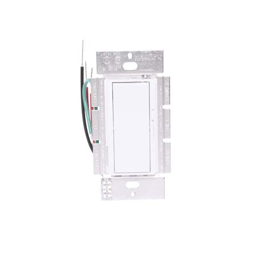 360-degree view of Diva 3-Speed Fan Control, 1.5A , Single-Pole/3-Way, No Neutral Required, 120V, DVFSQ-F-WH, White