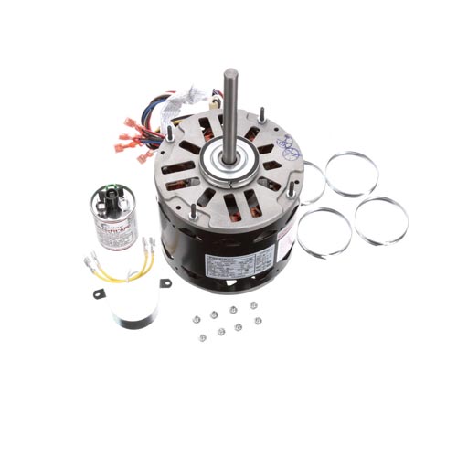 360-degree view of 4-Speed PSC Motor, 3/4 - 1/5 HP, 1075 RPM (115V)