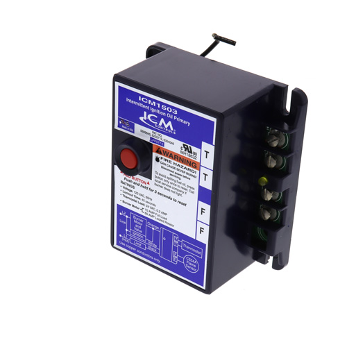 360-degree view of ICM1503 Intermittent Ignition Oil Primary Control (Safety Timing, 45 Seconds)