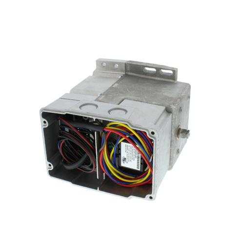 360-degree view of 120V Non-Spring Return Foot Mounted Actuator w/ 2 internal aux. switches, 75 lb-in