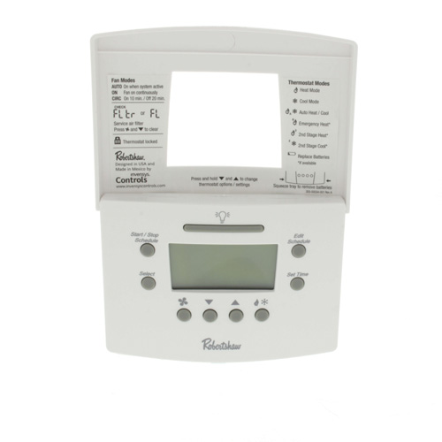 360-degree view of Digital 7 Day Programmable Thermostat Heat Pump/Single Stage (1 Heat/1 Cool)