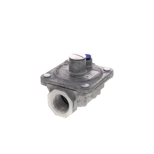 360-degree view of 1/2" Poppet Style Gas Regulator w/ Orifice Breather Hole