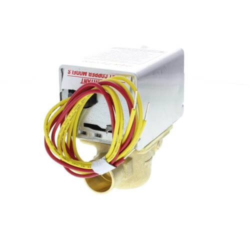 360-degree view of 3/4" Sweat Zone Valve (Connection = 18" Leads)