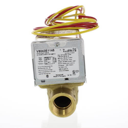 360-degree view of 3/4" NPT Connection Zone Valve, normally closed, 3.5Cv (24v)