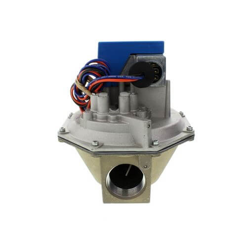 360-degree view of Diaphragm Gas Valve, Two Stage Pressure Regulating, Rapid Opening, 1-1/4" NPT, 1/2 max. psi, Natural Gas