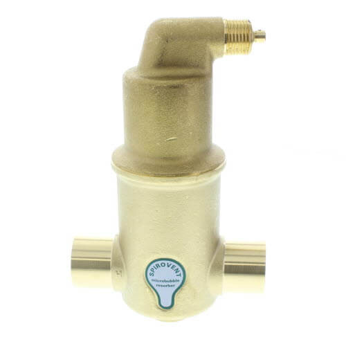 360-degree view of 1" Spirovent Jr. Air Eliminator (Sweat)