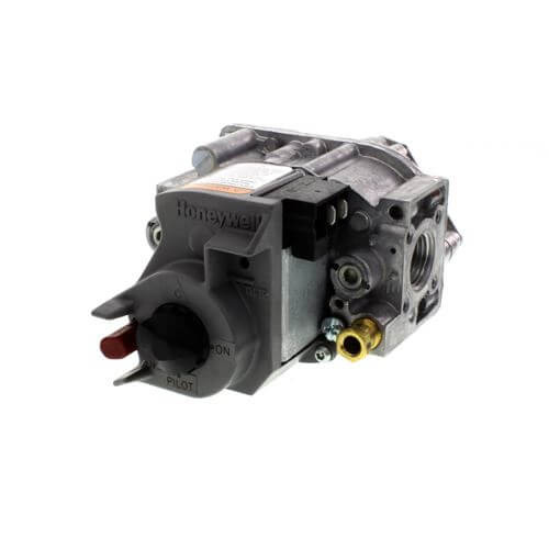 360-degree view of 1/2", 24 Vac Standing Pilot Gas Valve - Step Opening, VR8200C1041