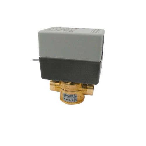 360-degree view of 3/4" Sweat Normally Closed Zone Valve w/ Aux. Switch 7.5Cv (24V)