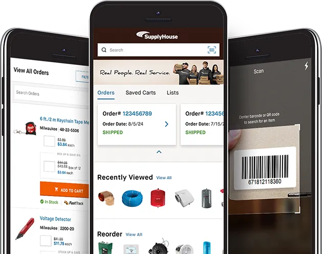 Supply House mobile app