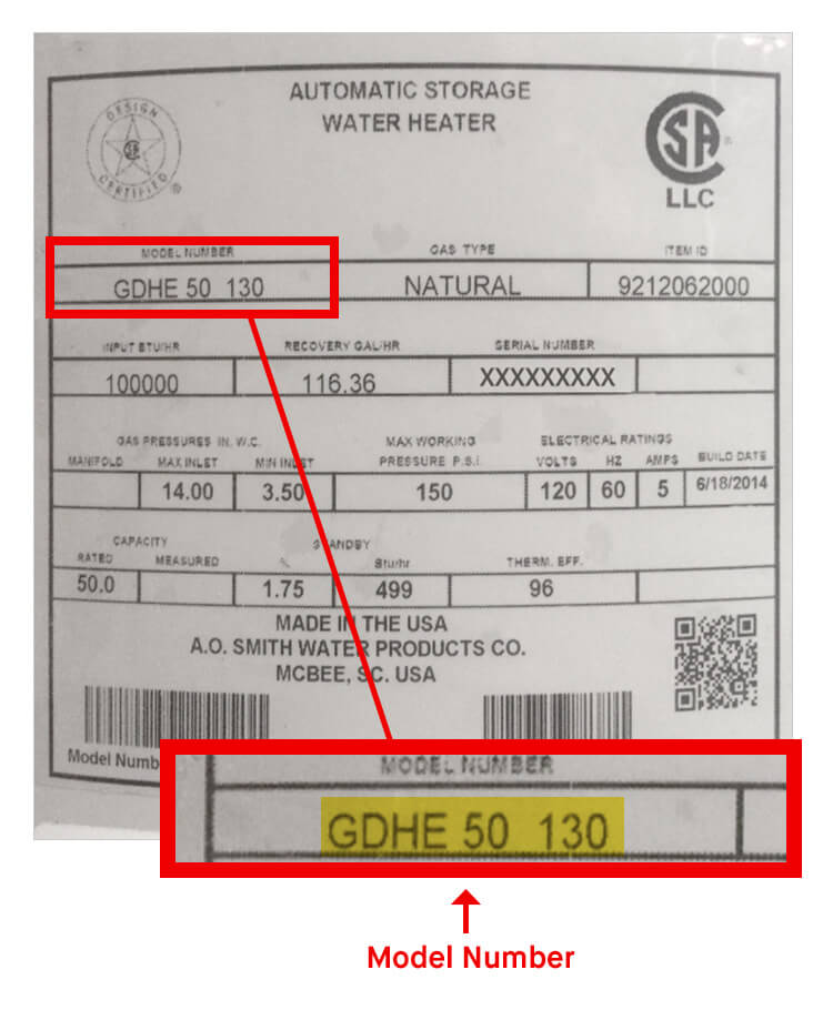 100109314 AO Smith 100109314 Burner/Door Assembly Kit, 33 Orifice (Nat Gas)