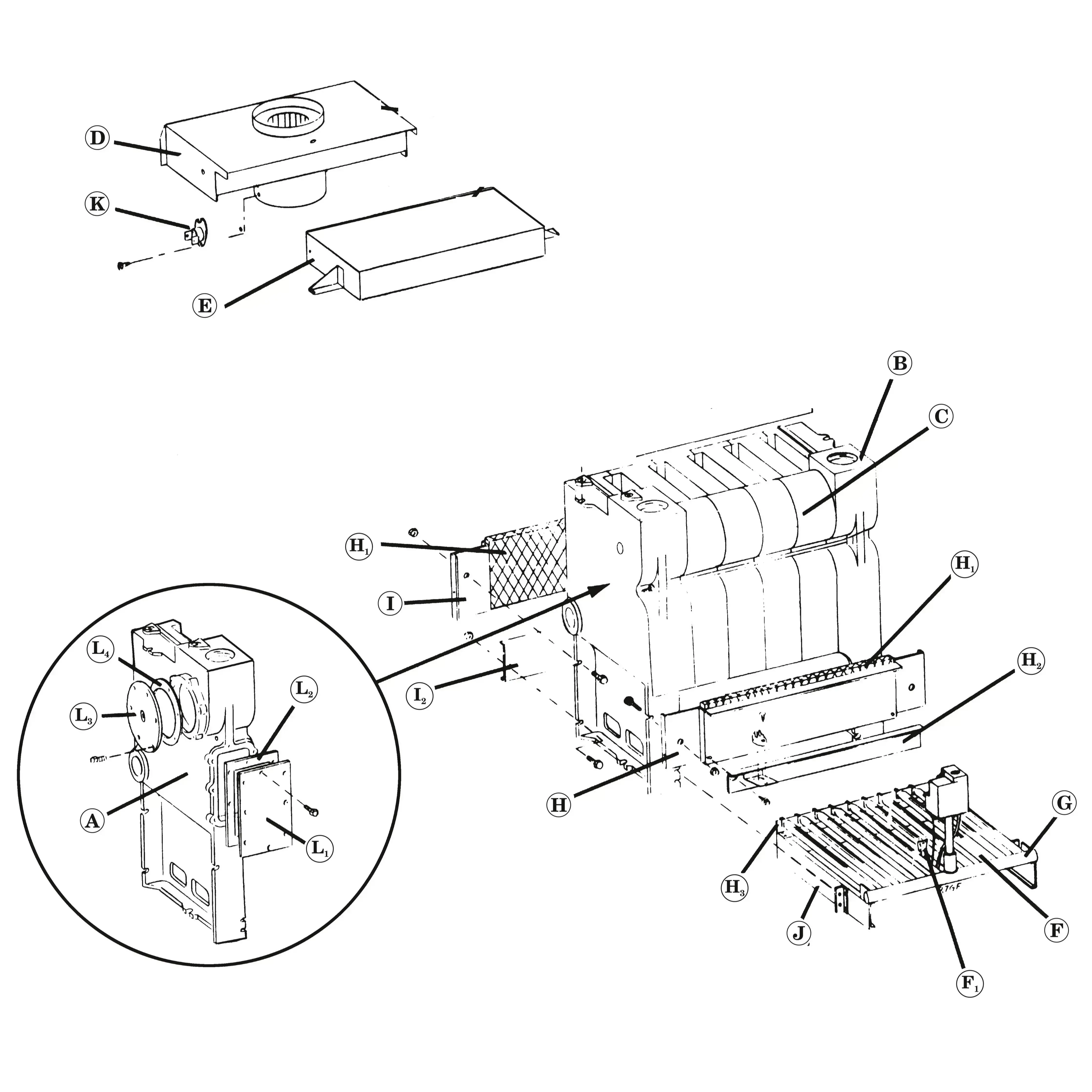 119-504-320 Weil-McLain 119-504-320 PEG-50, 109,000 BTU Output