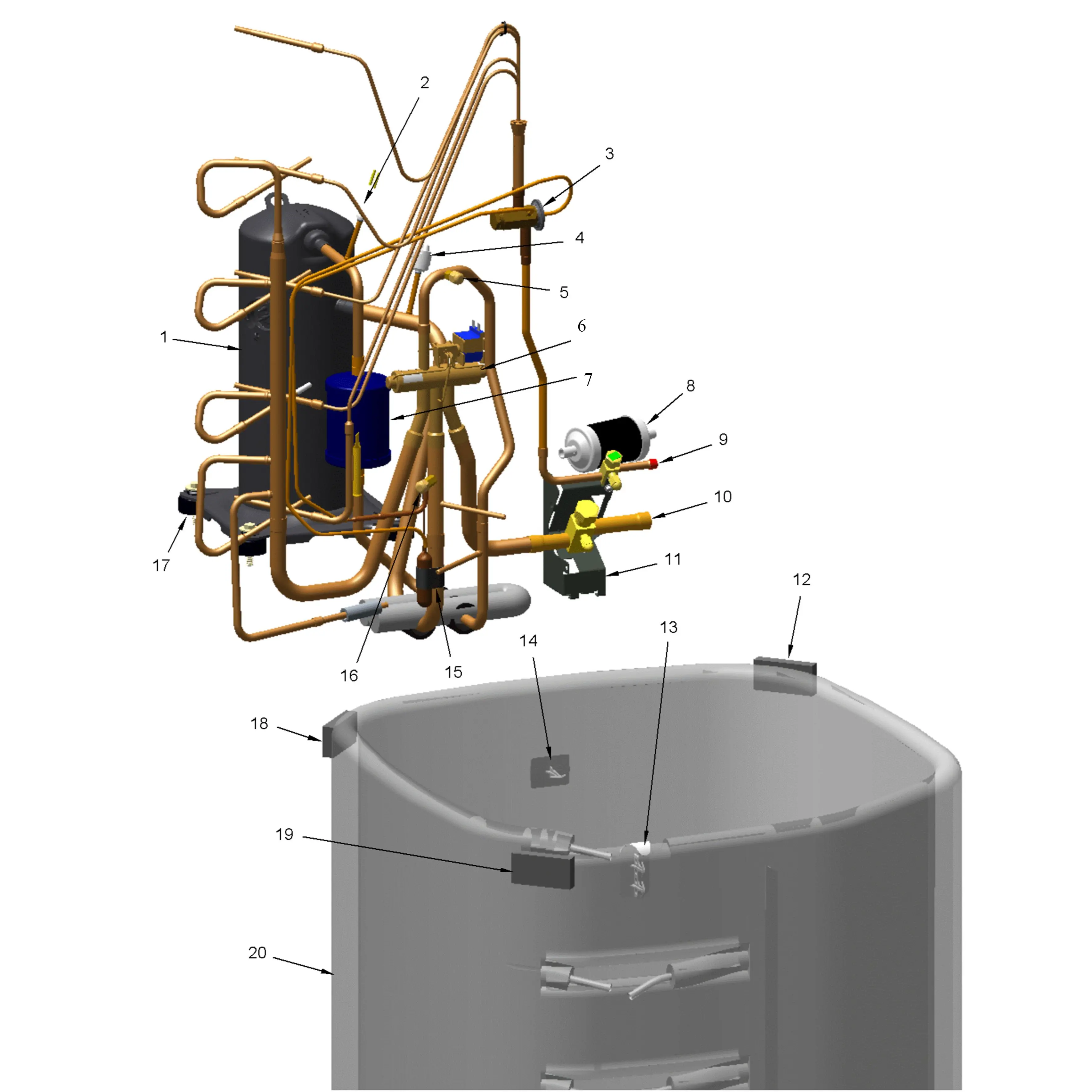4A6H4030G1000AA Trane 4A6H4030G1000AA 4A6H4030G1000AA Parts