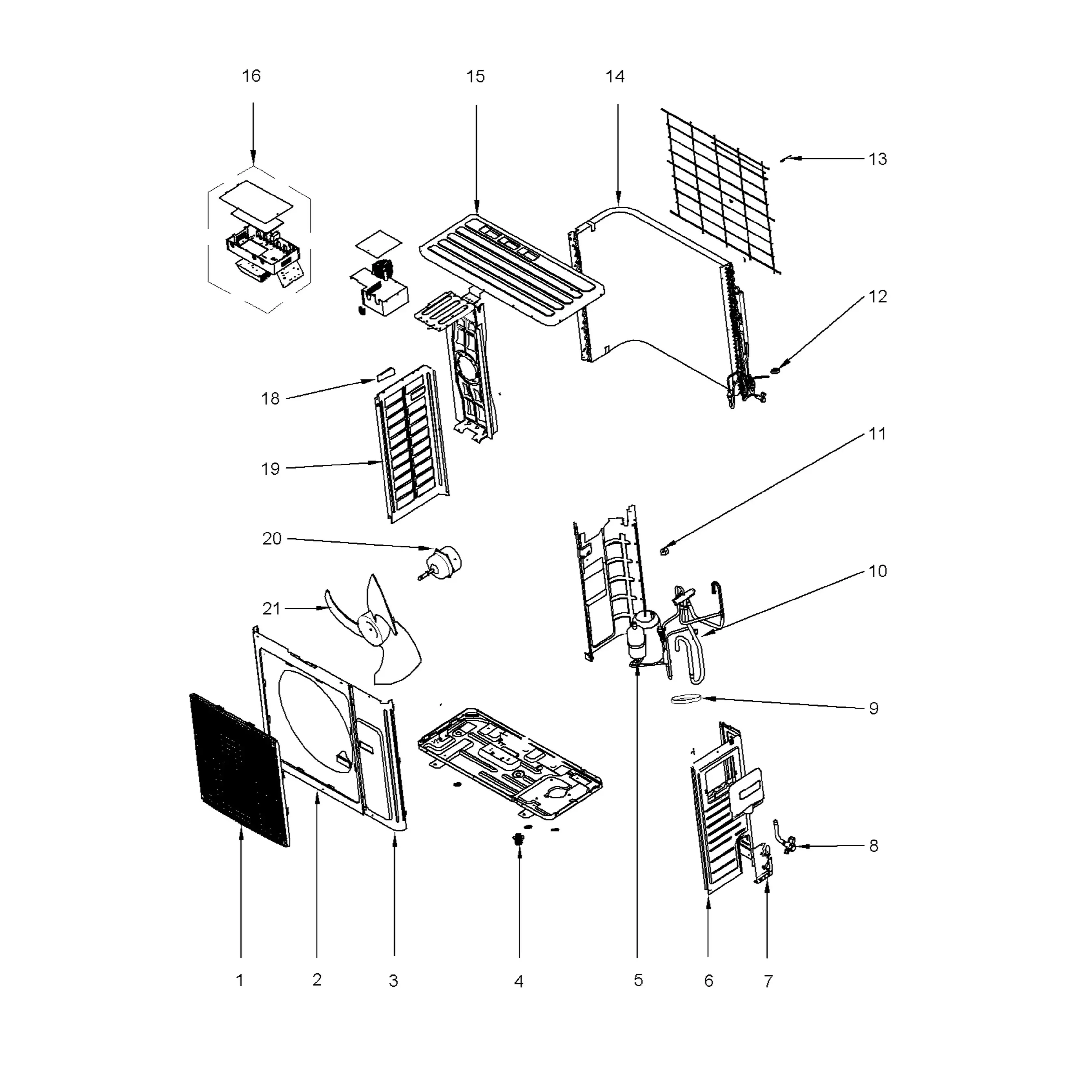 TM 4TXK8536A10N0CA - Trane 4TXK8536A10N0CA - 4TXK8536A10N0CA