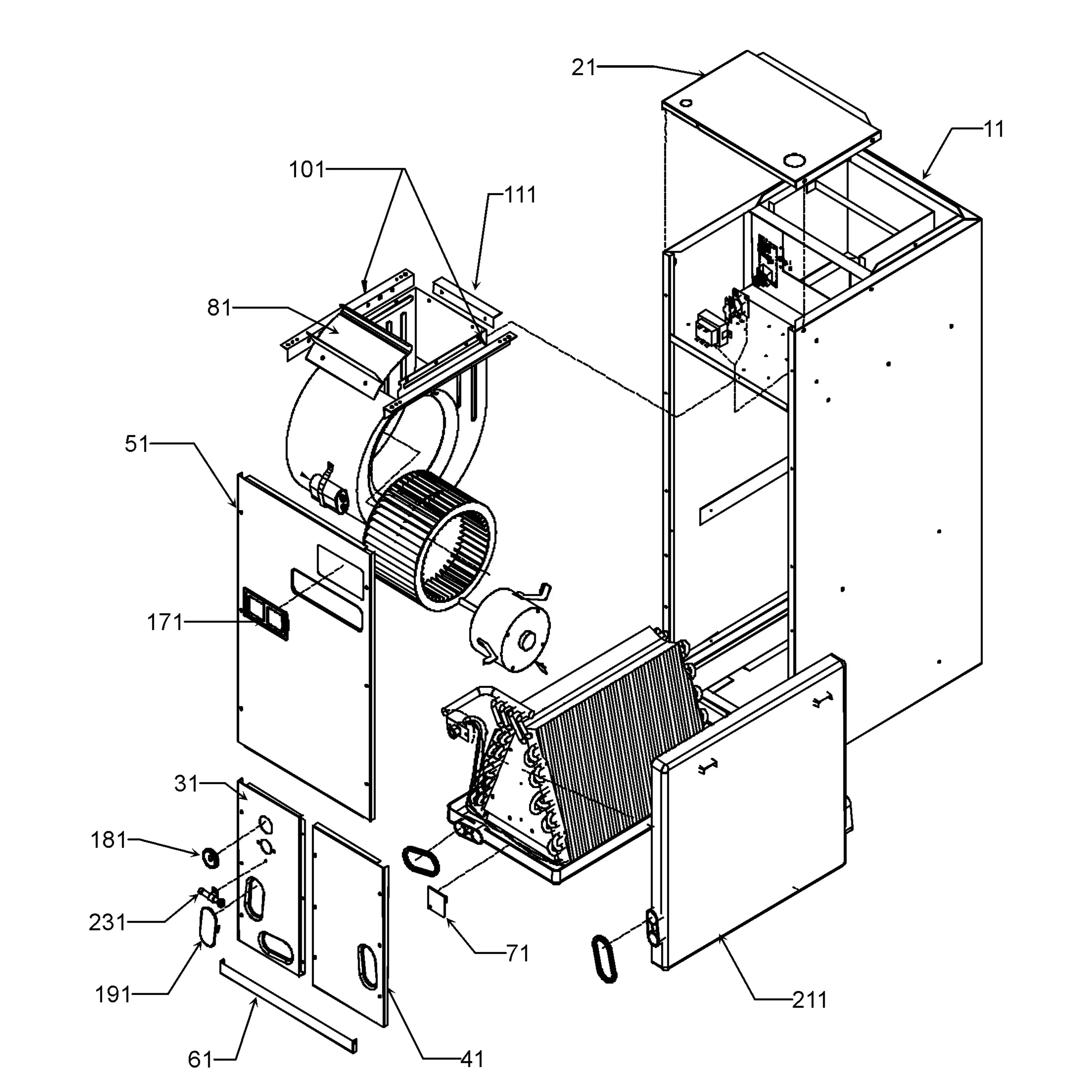 ARUF032-00A-1C - Goodman-Amana ARUF032-00A-1C - ARUF032-00A-1C Parts ...