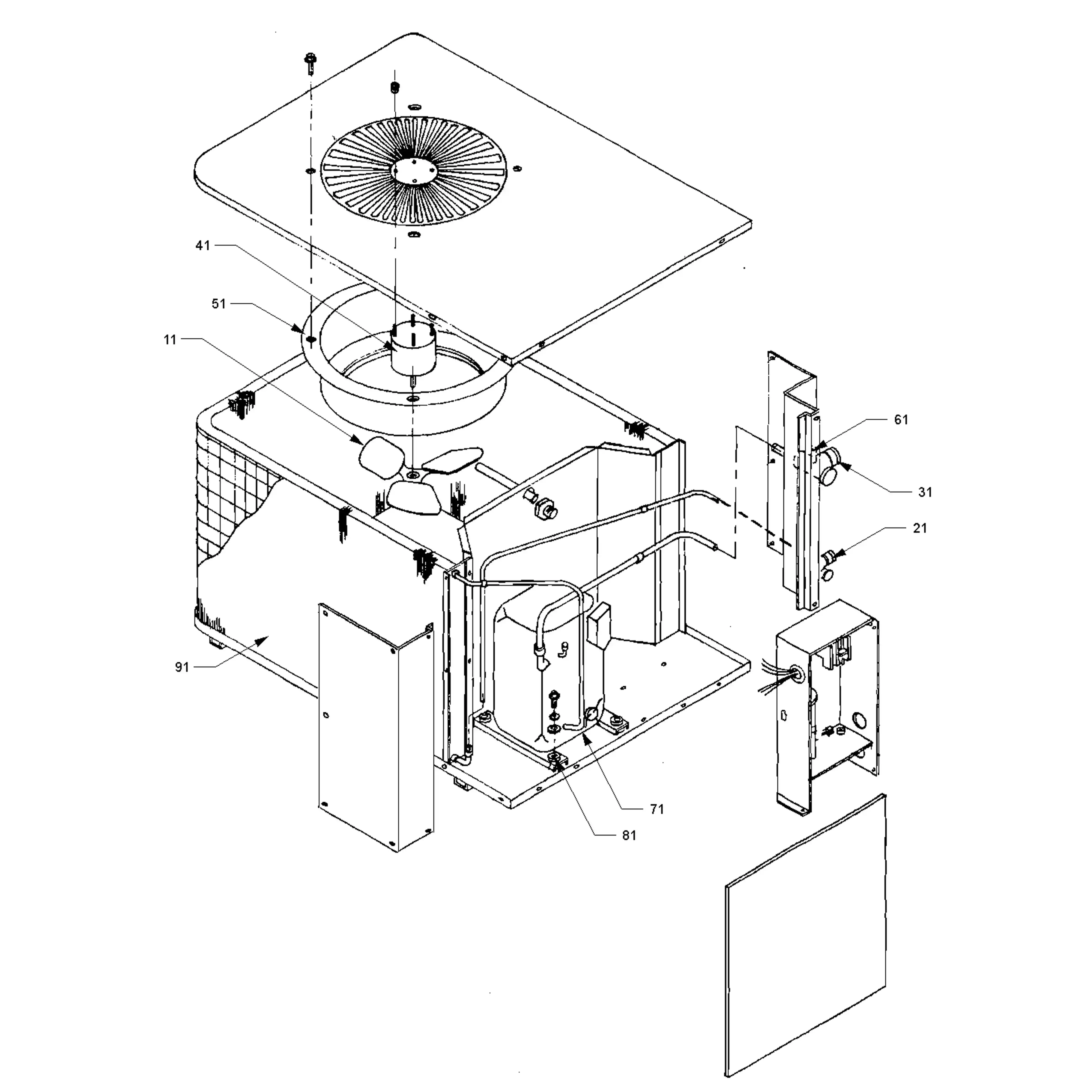 CL35-1B - Goodman CL35-1B - CL35-1B Parts - Janitrol Air Conditioner
