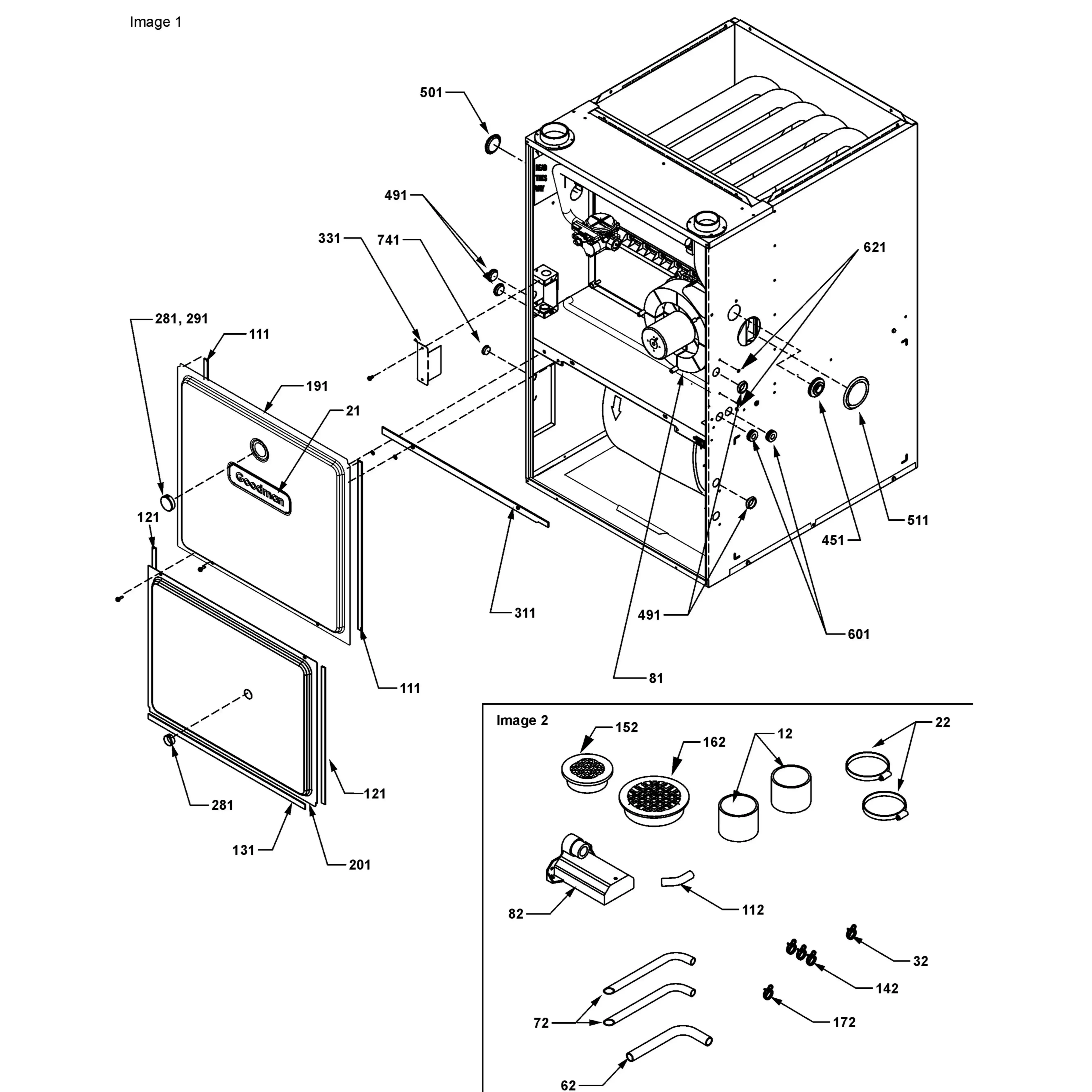 GMH950453BXAB - Goodman GMH950453BXAB - GMH950453BXAB Parts