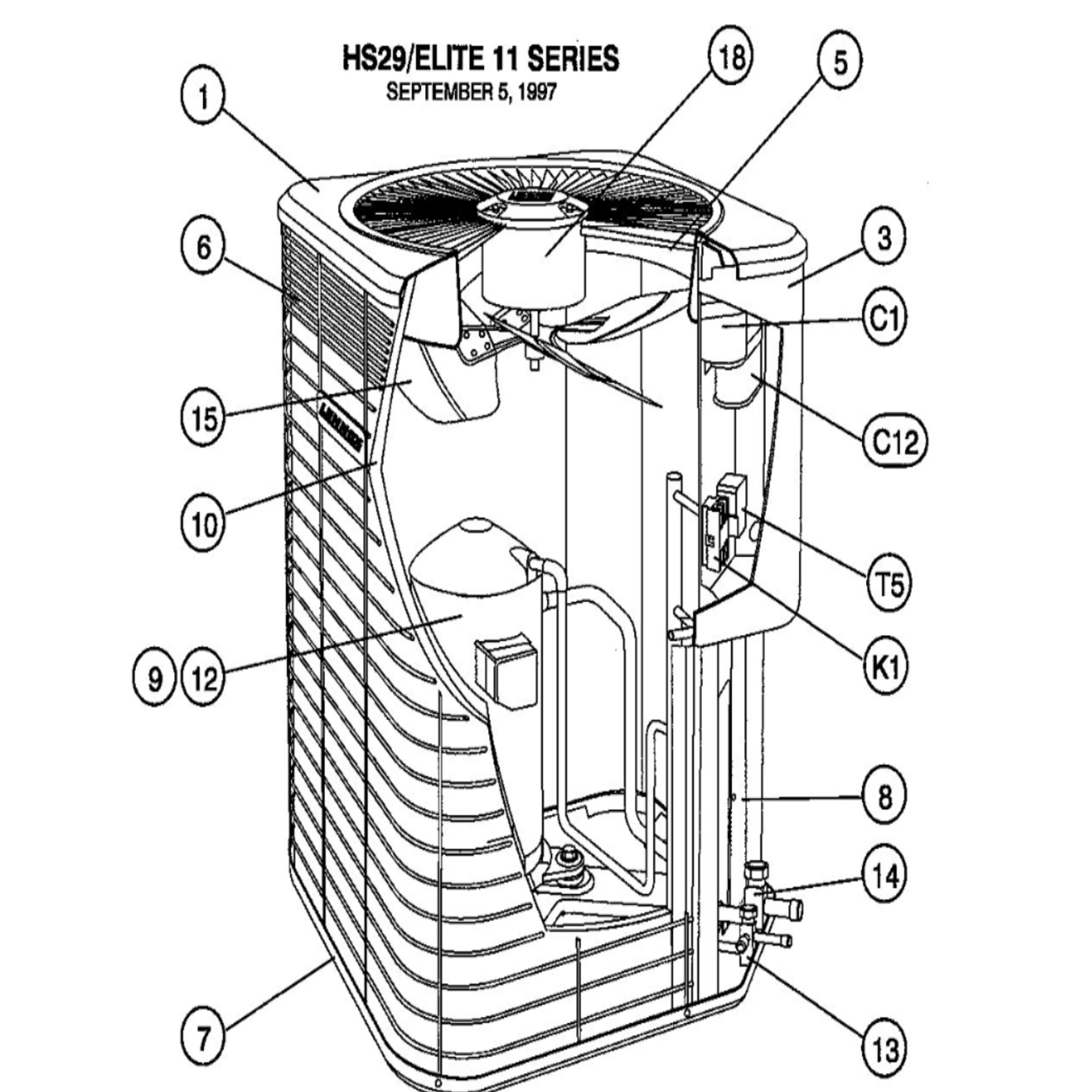 Hvac System Lennox Air Conditioner Repair Lennox 13ACXN024-230