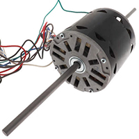 5-5/8 Inch Double Shaft Fan/Blower Motors