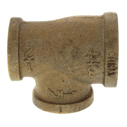 Brass Reducing Tees