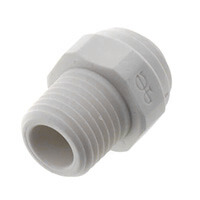 Polypropylene Male Adapters (Push-Fit x NPTF)