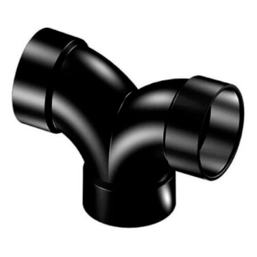 ABS DWV Double Elbows