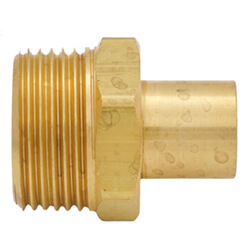 QS-style Copper Fitting Adapters