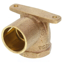 Brass 90° Drop Ear Elbows