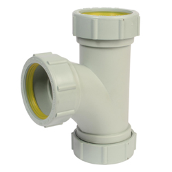 Labline Acid Waste Sanitary Tees