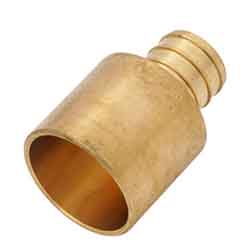 PEX Crimp Copper Fitting Adapters