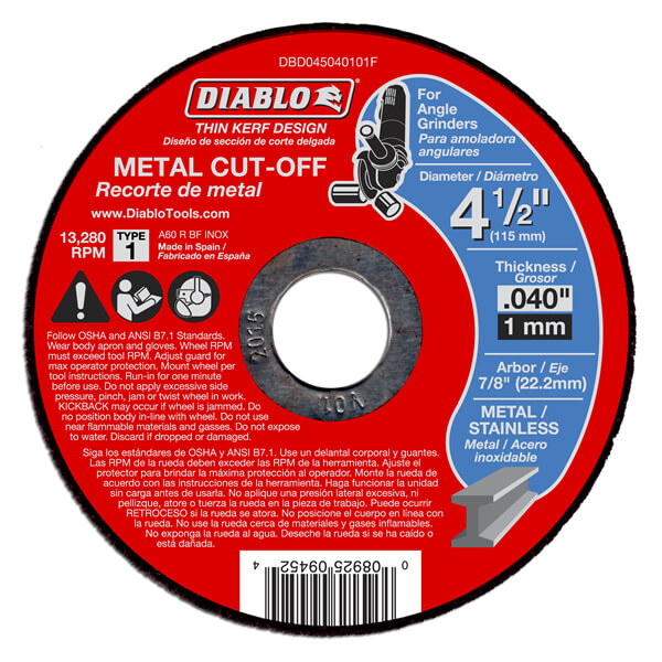 Cut-Off Saws & Discs